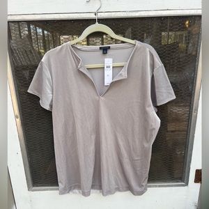 NWT Ann Taylor Velvet Top